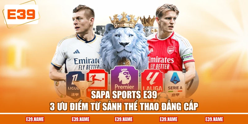 SAPA Sports E39 - 3 Ưu Điểm Từ Sảnh Thể Thao Đẳng Cấp
